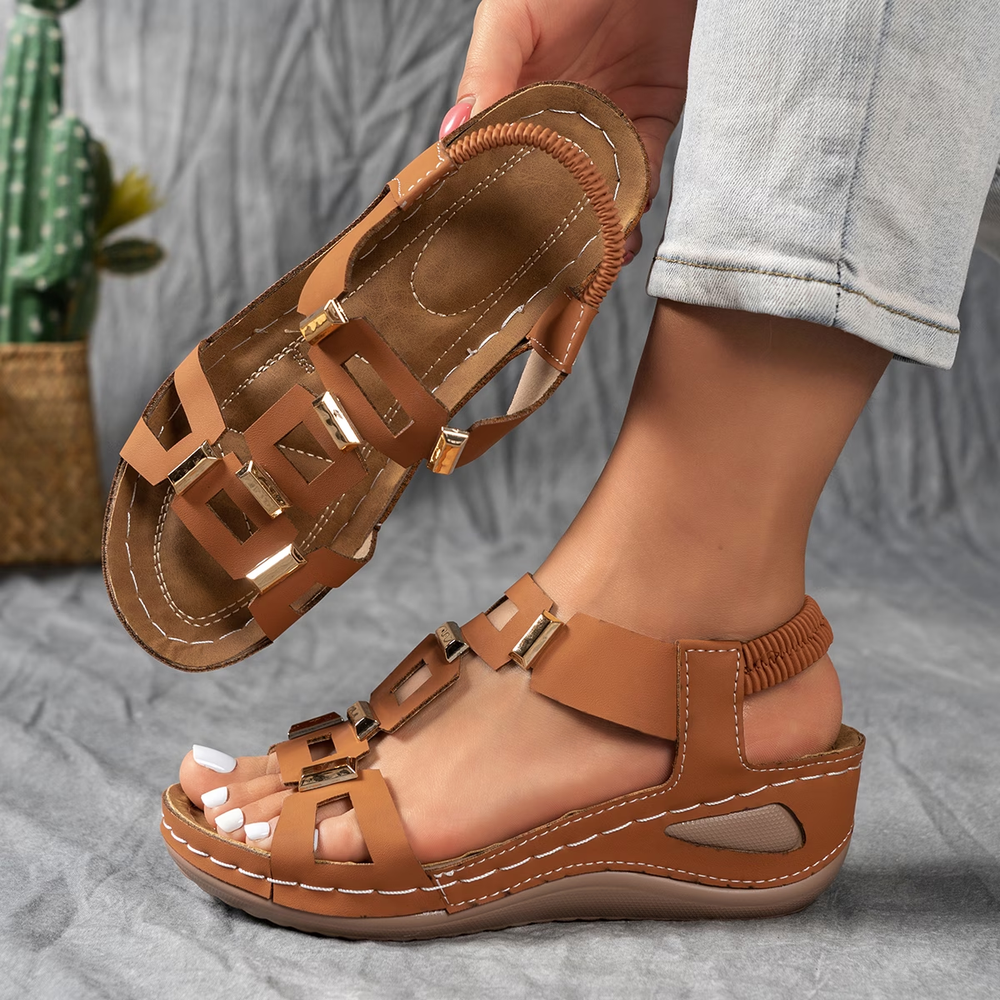 🔥2026 Summer Best Seller — Last Day Sale 50% OFF!🔥Women's Soft-Sole Orthopedic Sandals are here!